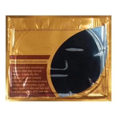 Imagem de Máscara Facial Colágeno Preto Skincare Hidratação Rosto