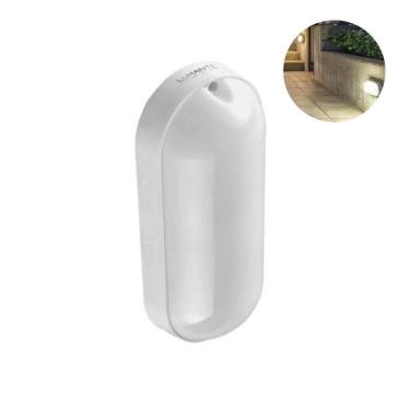 Imagem de Luminária LED Arandela Tartaruga Branca 18W 6500k IP65