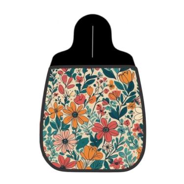 Imagem de Lixeira De Carro Organizador Lixinhocar Arte Flamingo Rosa