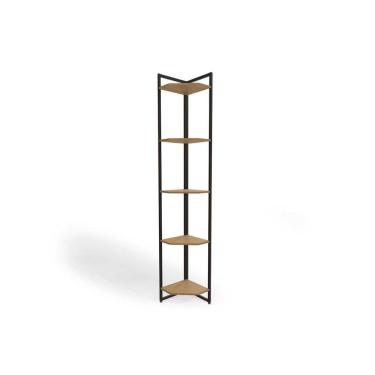 Imagem de Prateleira De Quarto Industrial Li022 Freijo-preto - Kappesberg