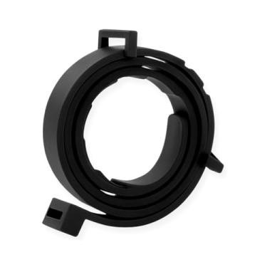 Imagem de Coleira Antipulgas e Carrapatos para Cães e Gatos – Ajustável, Resistente à Água, Proteção 8 Meses, Ingredientes Naturais e Antialérgicos (Preto, 38 CM)