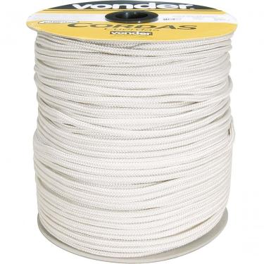 Imagem de Corda Multifilamento Trançada 12,0mm 11,0kg 111 Metros Branc