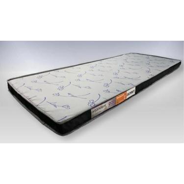 Imagem de Colchão solteiro D-20 - Ortonobre, preto com branco 
