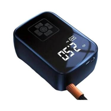 Imagem de Inflador De Pneus Portátil 12V Para Carro, Moto E Bicicleta, Mini Comp