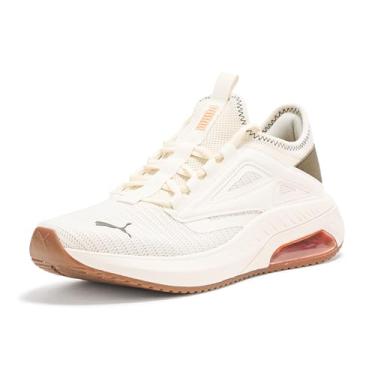 Imagem de PUMA Tênis masculino X-Cell Ayro Cross Training, Quente branco-loden verde-laranja Glo Ah25, 45