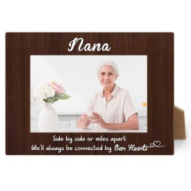 Imagem de Porta-retrato Nana, Side By Side Or Miles Apart 10 x 15 cm, presentes de aniversário de dia das mães para a família da avó, molduras de mesa para decoração de casa, sala de estar, mesa - 12
