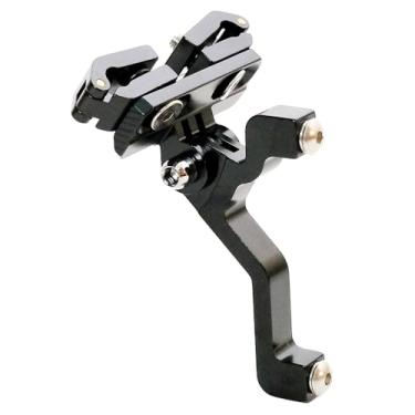 Imagem de Zestco Suporte de selim de bicicleta para gaiolas de garrafa de água, adaptador compatível com Gopro atrás do assento, suporte de trilho único, suporte de garrafa, adaptador de montagem de assento