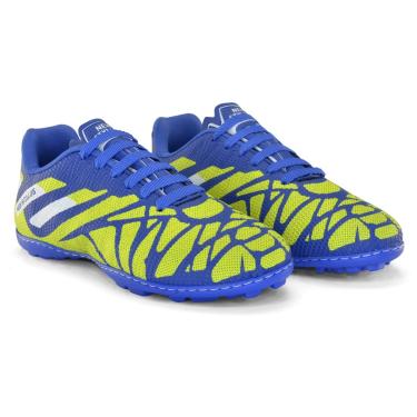 Imagem de New Styllus, Chuteira Esportiva, Futebol Society Grama Sintética, Multicores, 35, Par