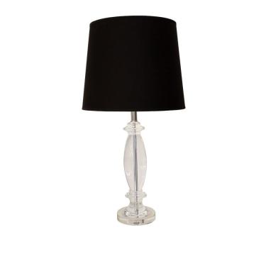 Imagem de Base para Abajur Cromada Scent Bella Iluminação Transparente/Cromado