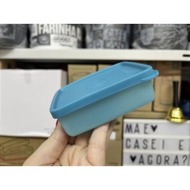 Imagem de Mini Refri Box Quadrado 150 ml Verde Tupperware