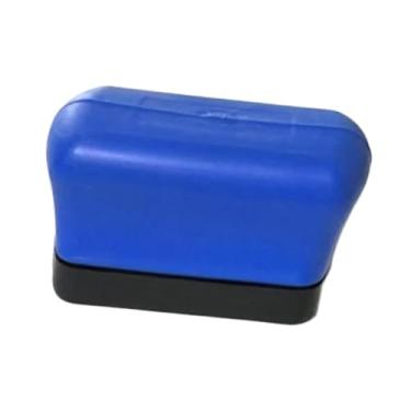 Imagem de Baoblaze Mini lima de remoção de pontas, cabo ergonômico ajustável, removedor de tinta automotiva Tangsteel, acessórios automotivos, portátil, compacto, dupla, Azul