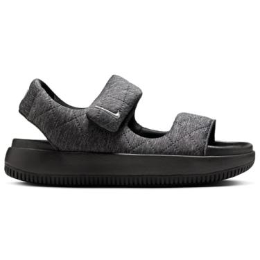 Imagem de Nike Sandália feminina Calm SE (HJ9000-002, preta/preta/prata metálica), Preto/Preto/Prata Metálica, 35