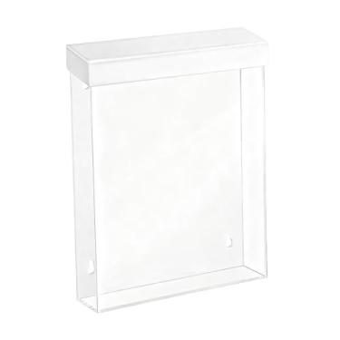 Imagem de oshhni Suporte para folhetos externo à prova d'água, caixa de literatura acrílica, suporte para folhetos montado na parede para exibição de e documentos