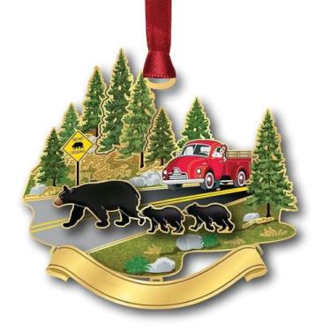 Imagem de Beacon Design Enfeite Bears Crossing Namedrop, 7 cm, multicolorido