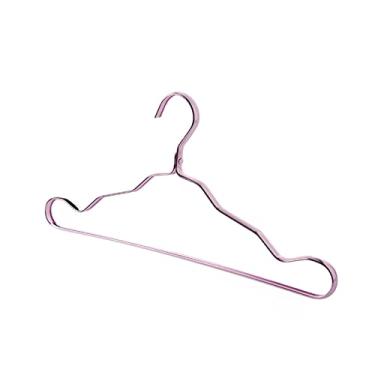 Imagem de Cabides de roupa/cabides de alumínio antiderrapante cabide sem costura 5 peças cabides (cor: roxo) (roxo)