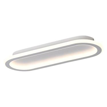 Imagem de Plafon Led Slin Retangular 46Cm 40W 3000K/4000K/6000K Branco (Ref:1528)