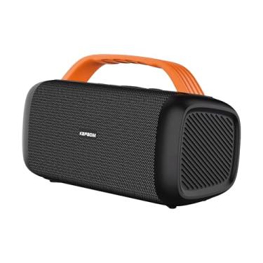 Imagem de Caixa de Som Portátil Bluetooth 80W à Prova d’Água IPX7 com Rádio FM, TWS e Microfone Integrado