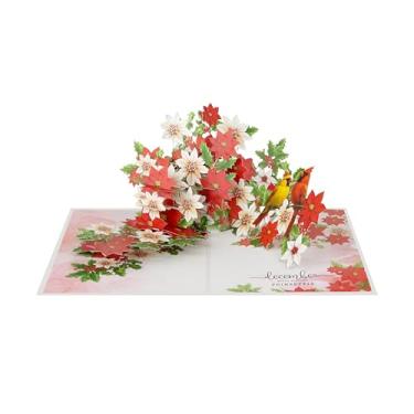 Imagem de MeeSunnie Cartão pop-up colorido de flores e borboletas, 12 meses de nascimento, buquê de flores pop-up 3D para formatura, aniversário, chefe, amor, amigo, mãe, avó, filha, colega de trabalho (5)