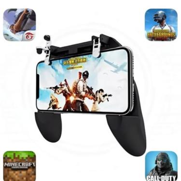 Imagem de Genérico Controle Game Pad para PUBG, Free Fire, Call of Duty, Suporte Universal para Smartphone, Joystick Ergonômico para Jogos Mobile