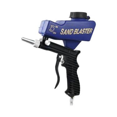 Imagem de Conjunto De Pistola De Jateamento De Areia Portátil Ajustável 90 Psi A