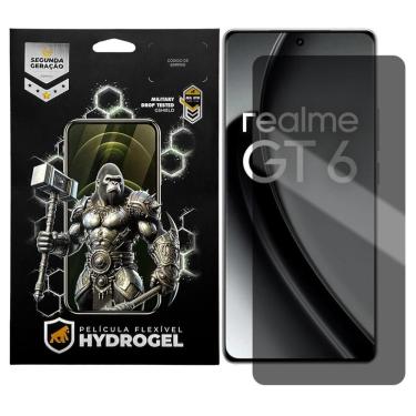 Imagem de Película Para Realme Gt 6 5g Privacidade Hydrogel - Gshield