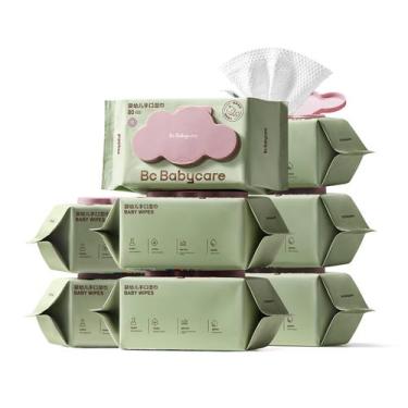 Imagem de Lenços umedecidos para bebês Bc Babycare 20 x 16 cm de espessura XL se