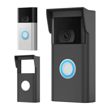 Imagem de Capa de silicone compatível com campainha de vídeo Ring 2ª geração - Proteja sua campainha de 2ª geração de violação direta do brilho solar, clima e raios UV