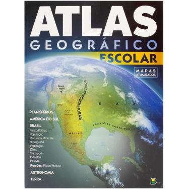 Imagem de Livro Atlas Geográfico Escolar 32 pág. - Todolivro
