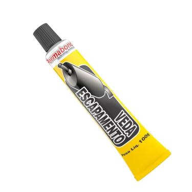 Imagem de Cola Veda Escape Repara Furo Escapamento Automotivo 100g