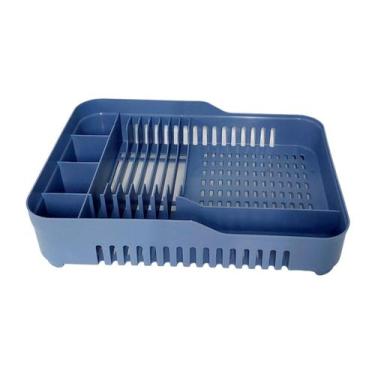 Imagem de Escorredor de louças  azul pastel micromax