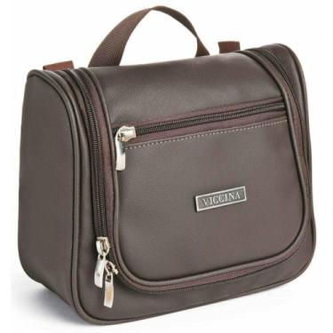 Imagem de Necessaire Gancho Masculina Viccina, Marrom