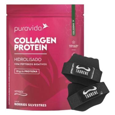 Imagem de Collagen Protein Berries Silvestres 450g Luva - PuraVida-Unissex