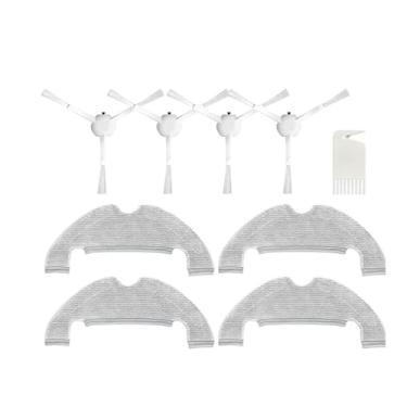 Imagem de Compatible With Xiaomi Robot Vacuum X10 Robot Vacuum Cleaner Parts Replacement Main Side Brush Hepa Filter Mop Cloth Dust Bag Accessories(Grey)