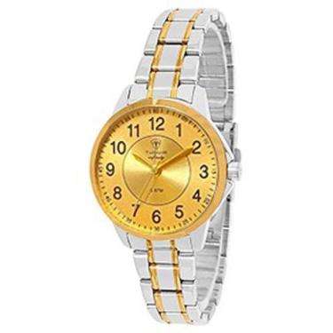 Imagem de Relógio Tuguir Feminino Ref: 3113A Tgi37047 Aço Social