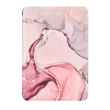 Imagem de Akacy Capa com padrão pintado para todos os novos Kindle de 7 polegadas (12ª geração, versão 2024), capa de PU ultraleve com despertar/hibernar automaticamente para Kindle 2024 (12)