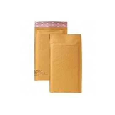 Imagem de Carteira selada Air Jiffylite, costura lateral, nº 00, marrom dourado, 25/caixa (caixa com 4)