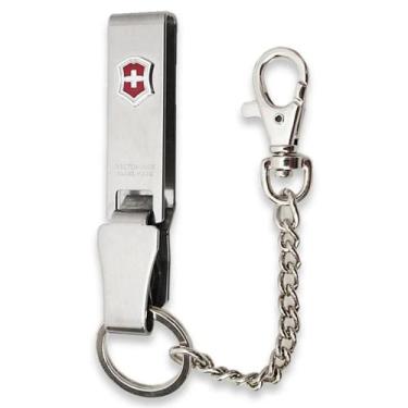 Imagem de Chaveiro Multiclip Cromado Com Mosquetão Victorinox