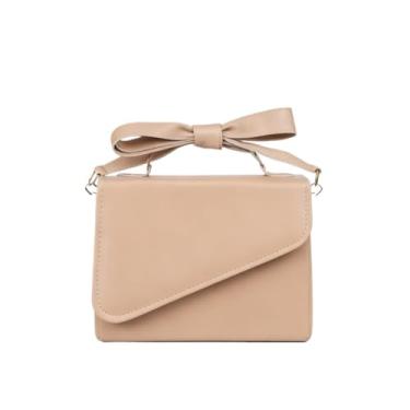 Imagem de Bolsa Feminina Mini Clutch ideal para outfits casuais e elegantes prática + charmosa, perfeita para passeios, encontros e eventos leves(Nude)