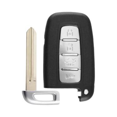 Imagem de Chave Remota Inteligente 3 4 Botões Para Kia Forte Soul Rio Borrego So