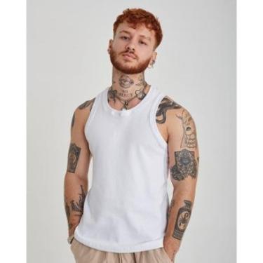 Imagem de Regata Elastic Canelada - Masculina-Masculino