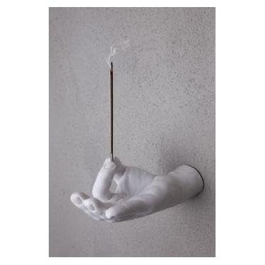 Imagem de Porta-Incenso Mão Zen: Suporte Decorativo para Aromaterapia e Meditação (Granito)