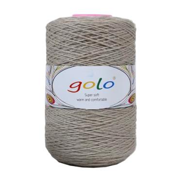 Imagem de golo Fio de cone de lã para tecelagem de 250 g 100% fio de lã para tricô manual