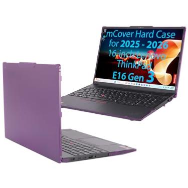 Imagem de mCover A capa é compatível apenas com notebooks Lenovo ThinkPad E16 Gen 3 Series 2025-2026 de 16 polegadas (não serve para nenhum outro modelo Lenovo) - roxo