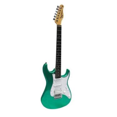 Imagem de Guitarra Eletrica Tagima Tg520 Msg Metallic Surf Green