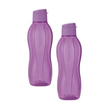 Imagem de Kit 2 Garrafas de Água Tupperware Eco Tupper Amora 1L