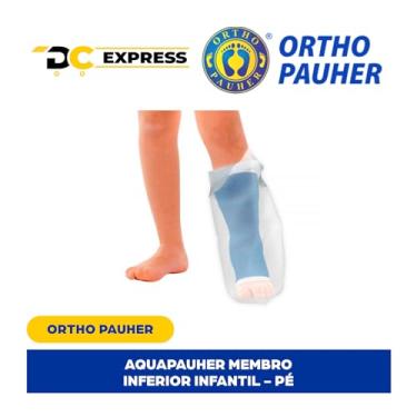Imagem de Protetor para Gesso e Ferimentos Infantil para Membros Inferiores, Tamanho Único, Ortho Pauher