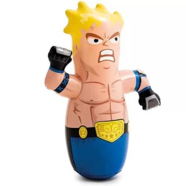 Imagem de Boneco Inflável João Bobo Teimoso Combate Boxeador Intex, Alemao