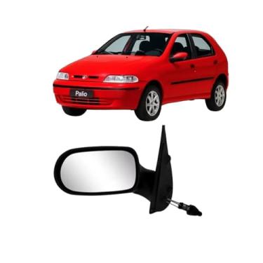 Imagem de Retrovisor Palio Fire Weekend Siena 4 Portas 2001 2002 2003 2004 Lado Esquerdo Com Controle