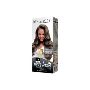 Imagem de Coloração Super Bonita Loiro Médio Acinzentado 7.1 Probelle