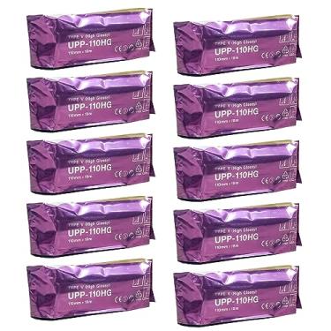 Imagem de UPP110HG Impressora de vídeo de alto brilho papel impressora ultrassom papel tipo V filme térmico preto e branco compatível com Sony UPP-110HG 110 mm x 18 m (10 rolos)